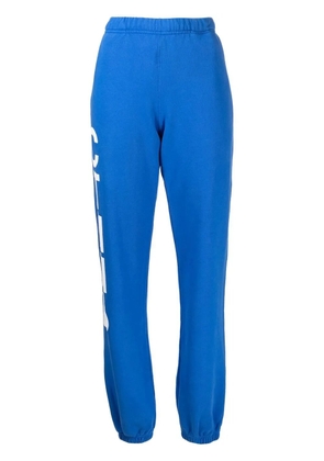 Heron Preston logo-print track pants - Blue