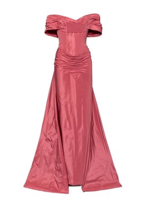 Zuhair Murad ruched gown - Red
