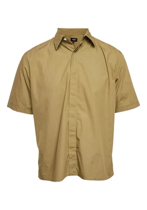 Fendi Pre-Owned short-sleeve cotton shirt - Green