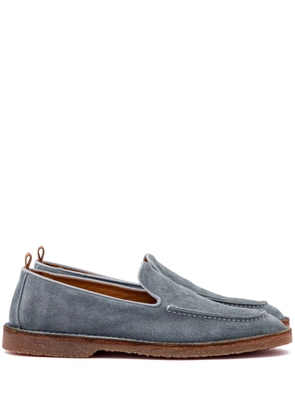 Buttero suede loafers - Blue