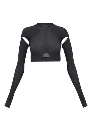 Nike x KNWLS cut-out long-sleeve top - Black