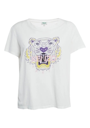Kenzo Pre-Owned logo-detail T-shirt - White