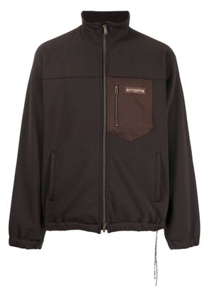 Mastermind World colour-block bomber jacket - Red