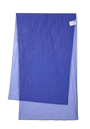 Philosophy Di Lorenzo Serafini long semi-sheer scarf - Blue