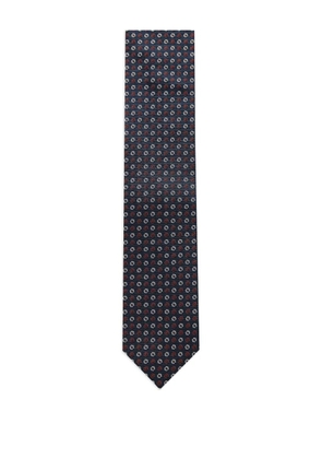 Corneliani floral-pattern tie - Blue