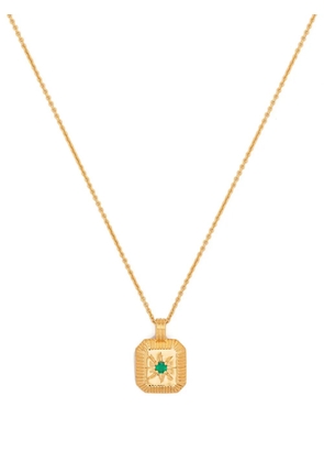 Missoma May birthstone star-pendant necklace - Gold