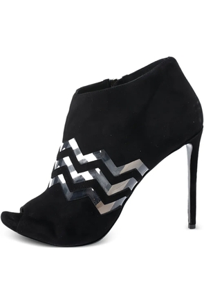 Nicholas Kirkwood pre-owned 110mm suede booties - Black