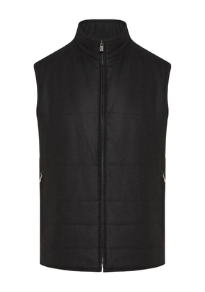 Corneliani zip gilet - Black