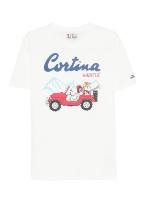 MC2 Saint Barth printed T-shirt - White