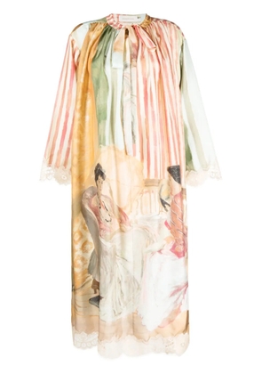 ZIMMERMANN Luminosity midi dress - Pink