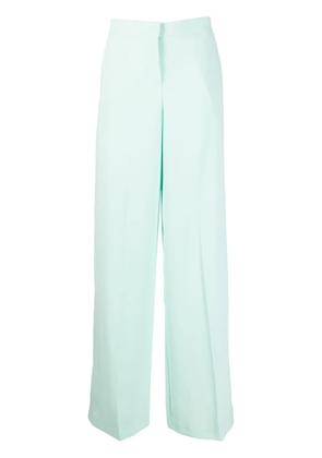 PINKO high-waisted wide-leg trousers - Blue