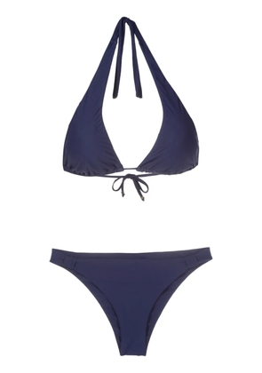 Amir Slama halterneck triangle bikini - Blue