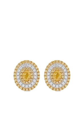HYT Jewelry 18kt gold diamond stud earrings