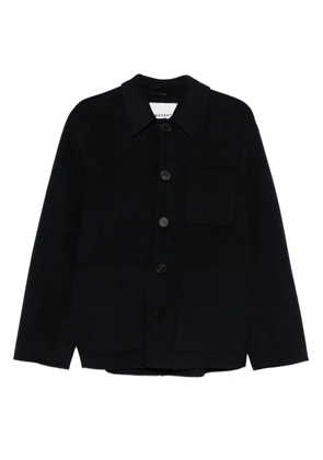 AMARÁNTO point-collar coat - Black