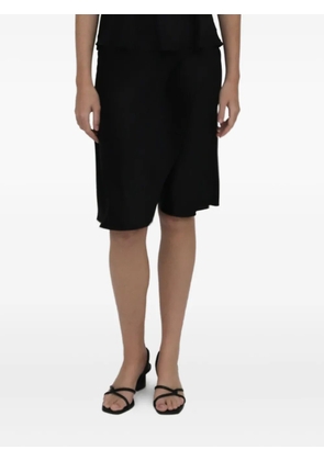 Rosetta Getty Bias silk skirt - Black