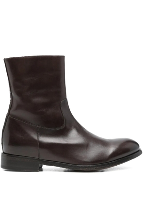 sturlini firenze 25mm leather ankle boots - Brown