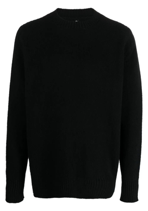 OAMC logo-print wool jumper - Black