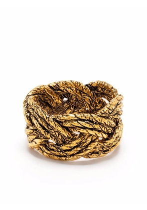 Aurelie Bidermann Miki braided ring - Gold