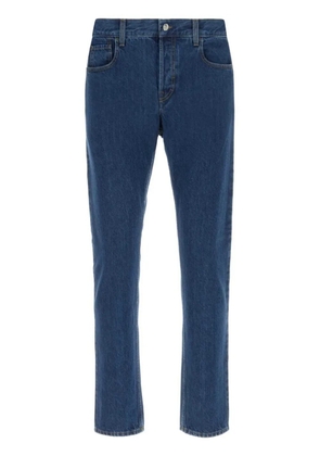 Gucci logo-patch slim jeans - Blue