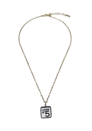 CHANEL Pre-Owned 2006 Nº5 pendant necklace - Gold