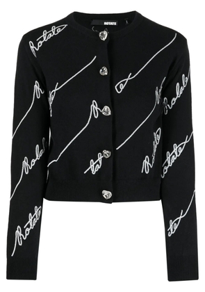 ROTATE BIRGER CHRISTENSEN sequin-embellished cardigan - Black