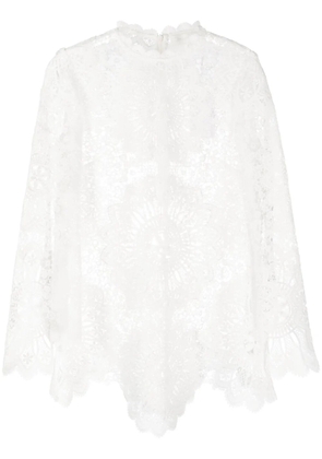 ZIMMERMANN Chintz Dolly lace top - White