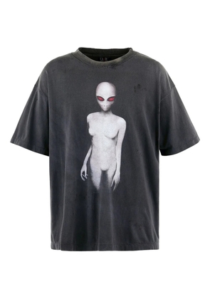 SAINT MXXXXXX graphic-print T-shirt - Black