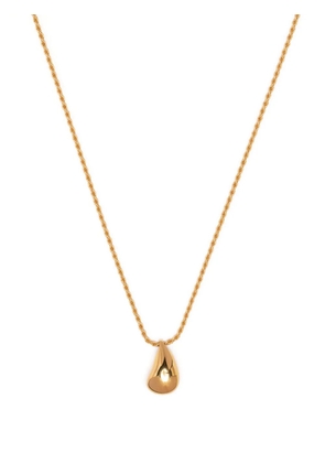 Missoma Savi Sculptural Droplet pendant necklace - Gold