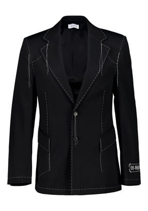 Off-White Stitch single-breasted blazer - Black