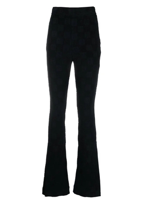 AMBUSH high-waist flared trousers - Black