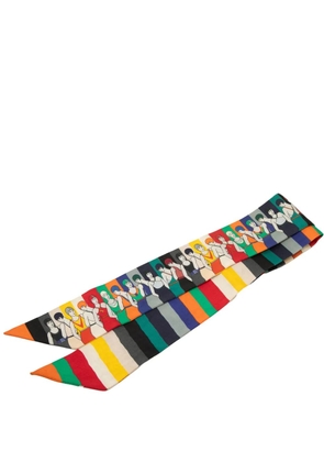 Hermès Pre-Owned 2010-2025 Swimmers Silk Twilly Scarf scarves - Multicolour