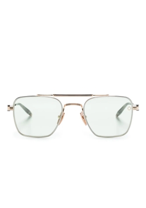 Akoni Europa square-frame sunglasses - Gold