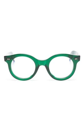 Cutler & Gross 1390 round-frame glasses - Green