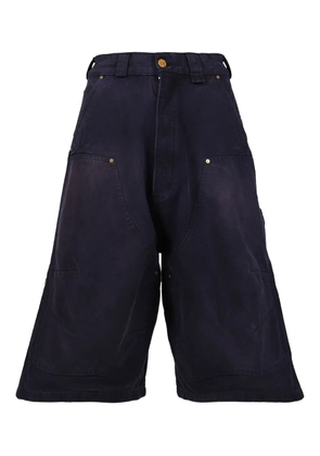 Willy Chavarria cotton bermuda shorts - Blue