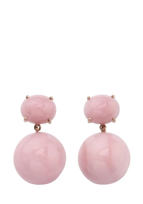Irene Neuwirth 18kt rose gold Gumball opal earrings - Pink