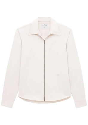 Courrèges zipped twill shirt - Neutrals