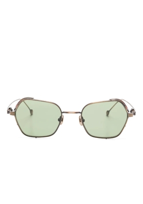 Matsuda geometric-frame sunglasses - Brown