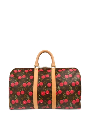 Louis Vuitton Pre-Owned x Takashi Murakami 2005 Monogram Keepall 45 travel bag - Brown