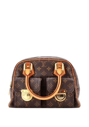 Louis Vuitton Pre-Owned Manhattan Handbag Monogram Canvas PM satchel - Brown