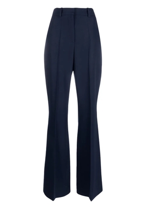 Balmain wool flared trousers - Blue
