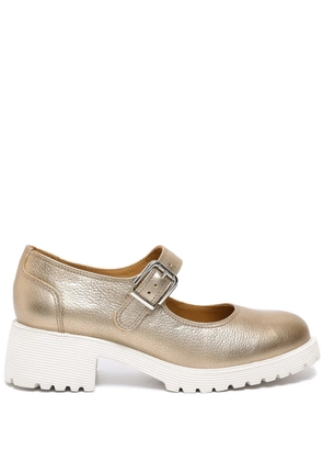 Sarah Chofakian Esmerie low-heel loafers - Gold