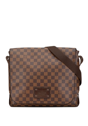 Louis Vuitton Pre-Owned 2011 Damier Ebene Brooklyn MM crossbody bag - Brown