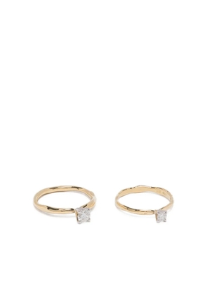 Wouters & Hendrix Gold 18K gold Toi et Moi diamond ring