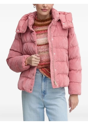 Geox corduroy quilted jacket - Pink