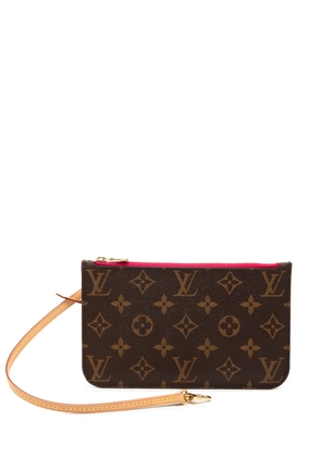 Louis Vuitton Pre-Owned 2017 Monogram Neverfull pouch - Brown