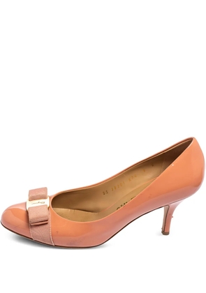 Ferragamo Pre-Owned 85mm Pimpa pumps - Pink