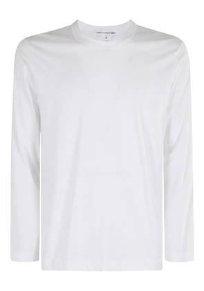 Comme Des Garçons Shirt long-sleeve logo T-shirt - White