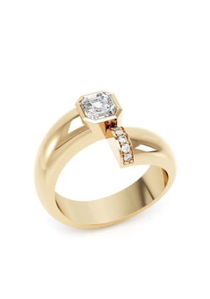 LOEV 18kt yellow gold Toi Et Moi diamond ring
