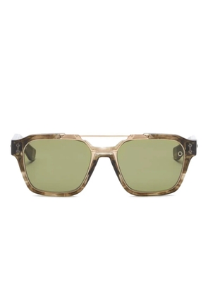 Akoni square-frame sunglasses - Green