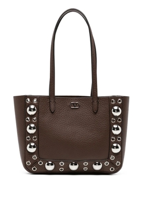 Valentino Garavani mini Nellcôte tote bag - Brown